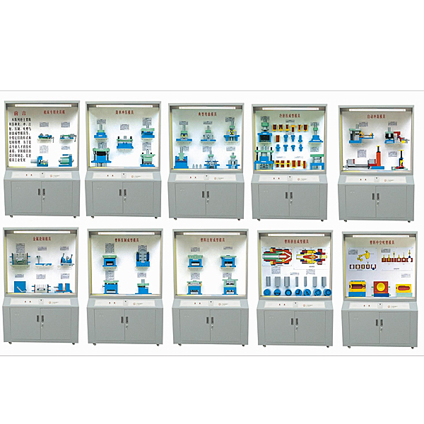 机床夹具同步语音讲解陈列实训装置,桥式起重机电气实训台