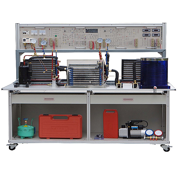 制冷维修实训台(图1) 制冷维修实训台,DSP系统实训装置