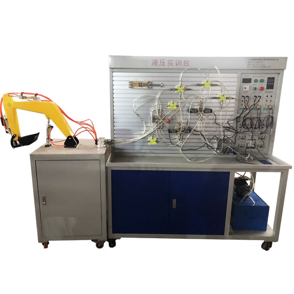 透明液压与挖掘机实验装置(图1) 透明液压与挖掘机实验装置,铝合金注塑模具实训装置