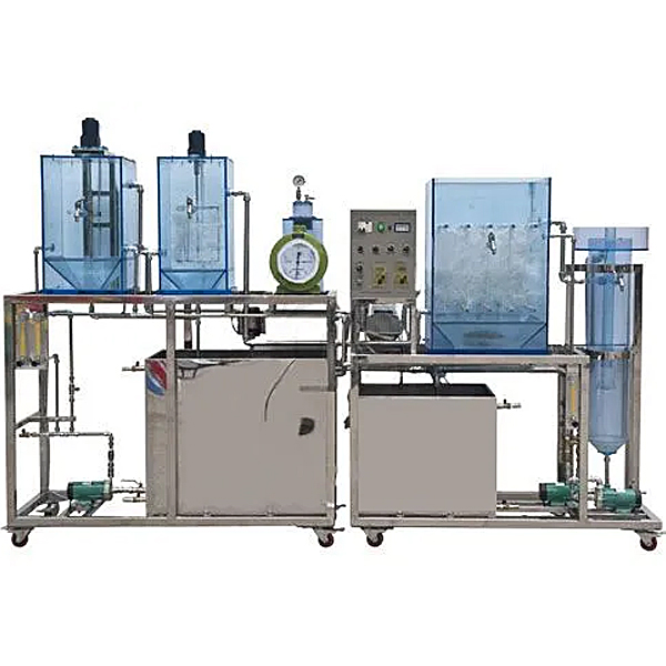 给水厂工艺流程实验装置,透明磨床仿真实验装置